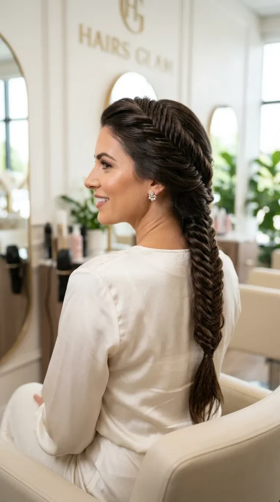  Fishtail Braided Bun