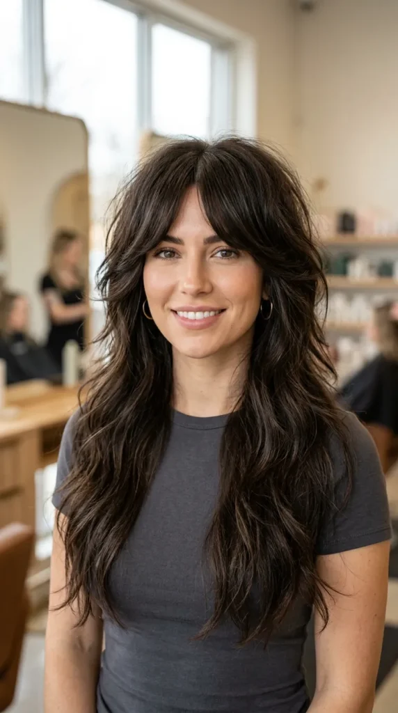 Bangs for Oval Faces