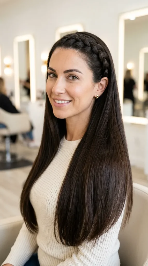 Classic Single Front Braid