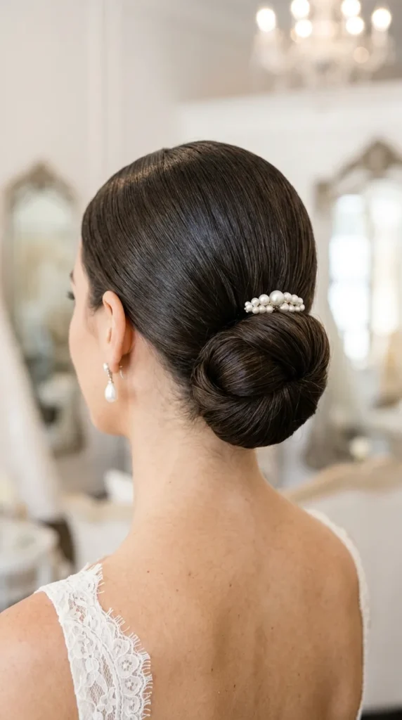 The Classic Low Bun