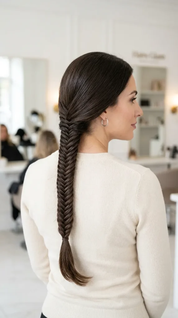 Classic Single Fishtail Braid