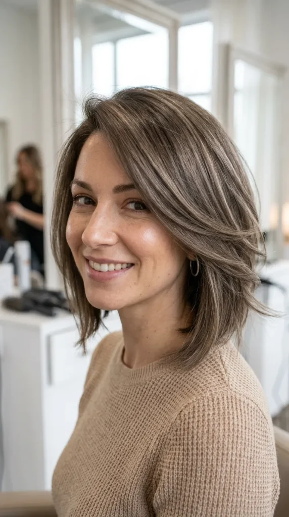  Asymmetrical Bob with Bangs