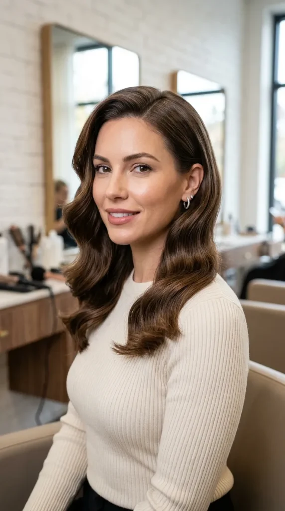 Modernized Old Hollywood Waves