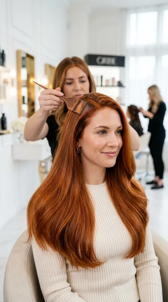  Copper with Root Touch Ups