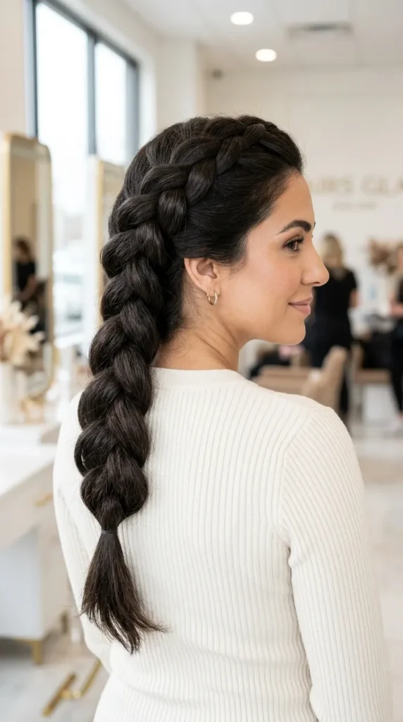 32 Braid Hairstyle Ideas for Texture and Style 24 Braided Style for Thick Hair