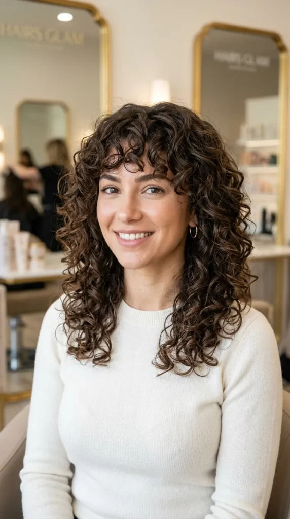  Bangs with Color Dimension