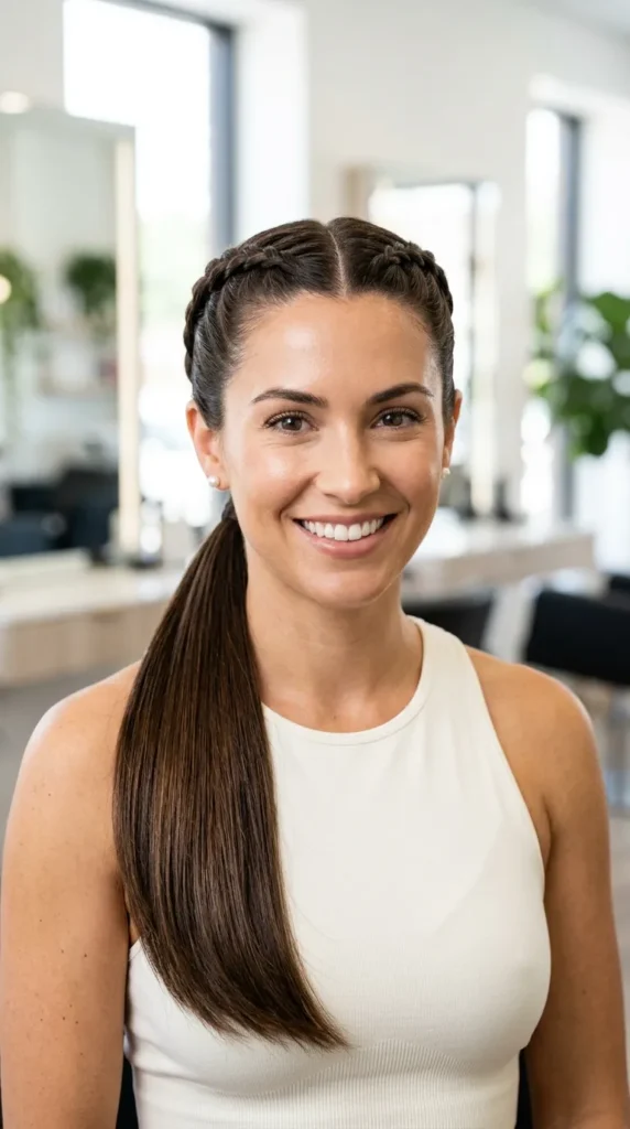 Braids for Workout Styling