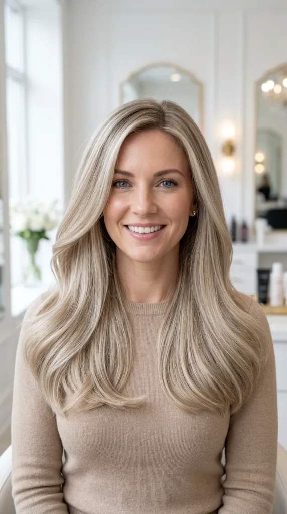 Ash Blonde for Damaged Hair Recovery