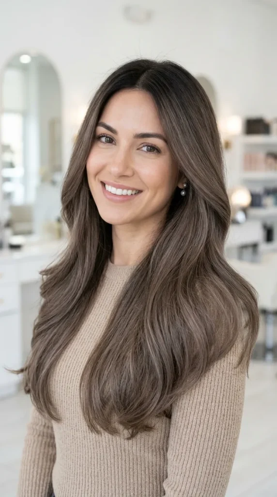 Mushroom Brown for Low Maintenance Styling