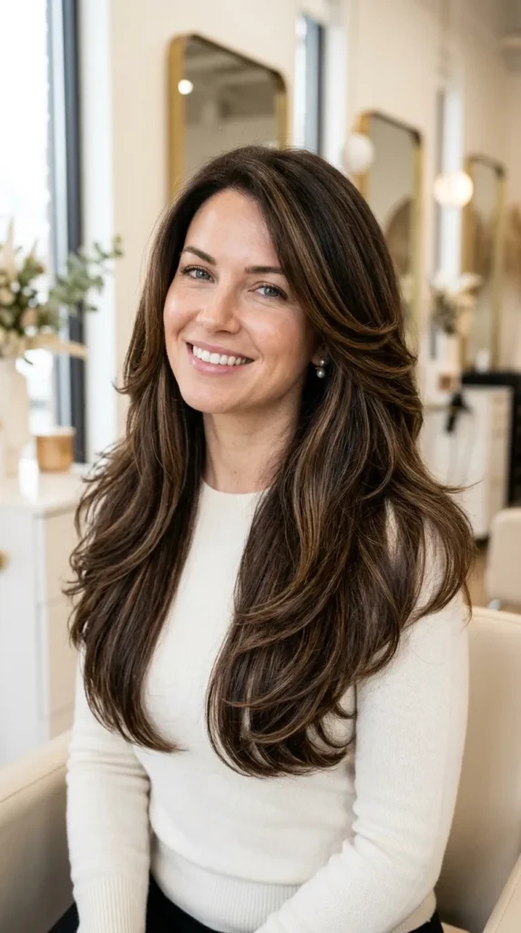  Layered Cut with Highlights