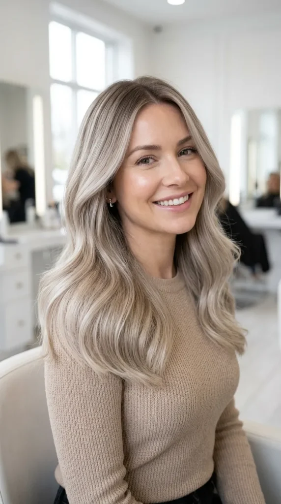 Ash Blonde for Low Maintenance Styling