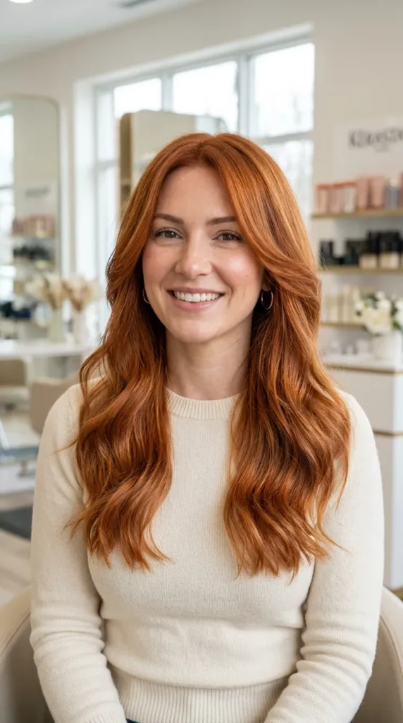 Copper Combined with a Fresh Haircut