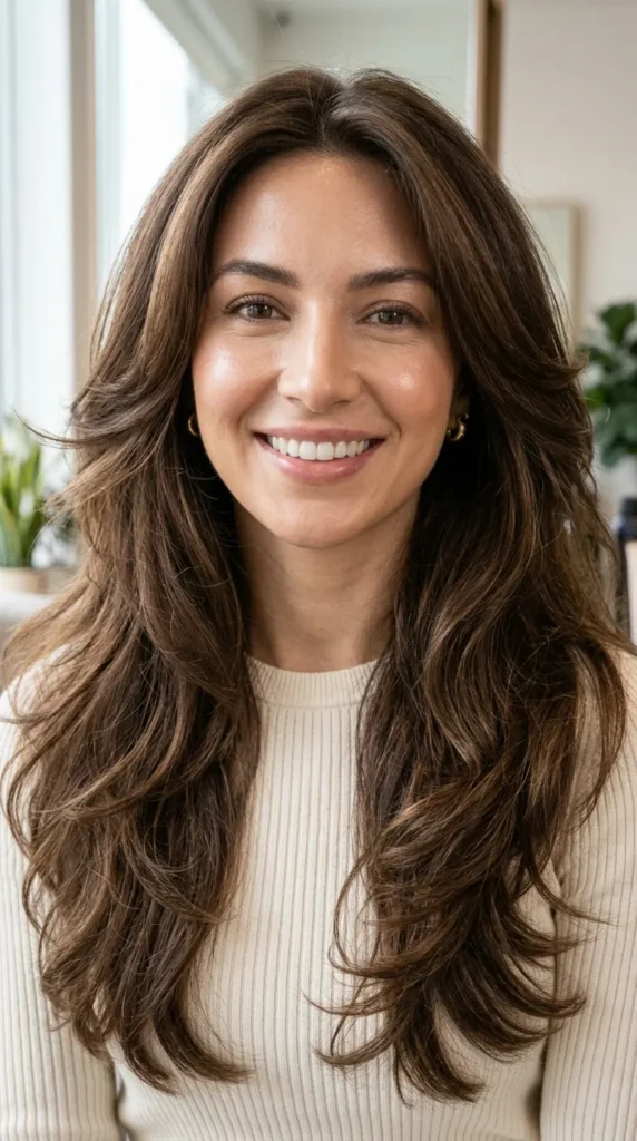  Layered Cut with Side Part
