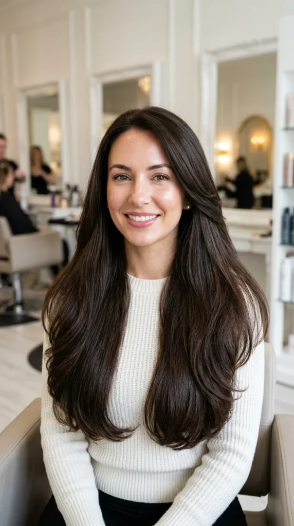  Long Layered Haircut