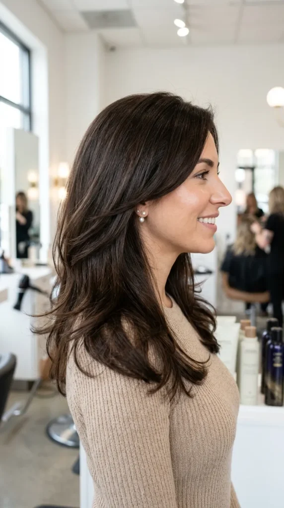  Medium Length Layered Cut