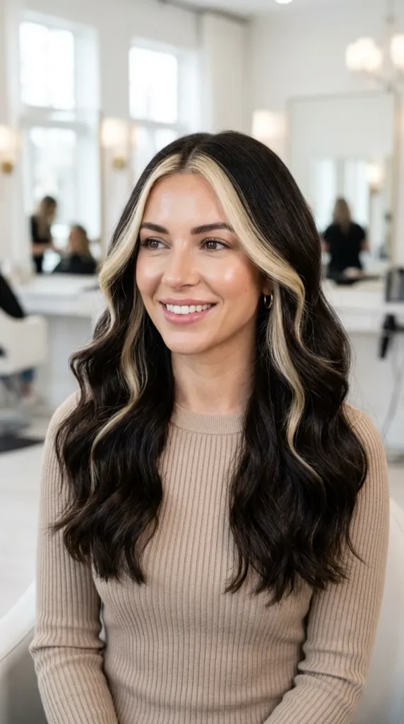  Bold Face Framing Highlights for Maximum Contrast