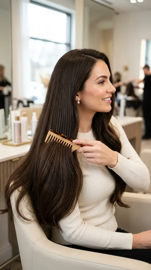 Gentle Detangling Technique