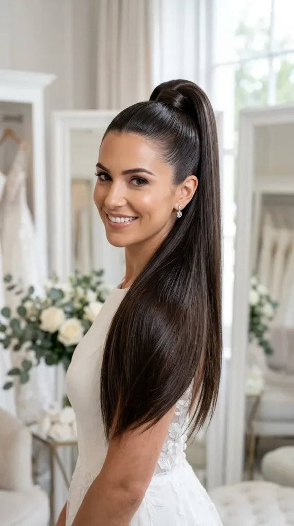 Sleek High Ponytail