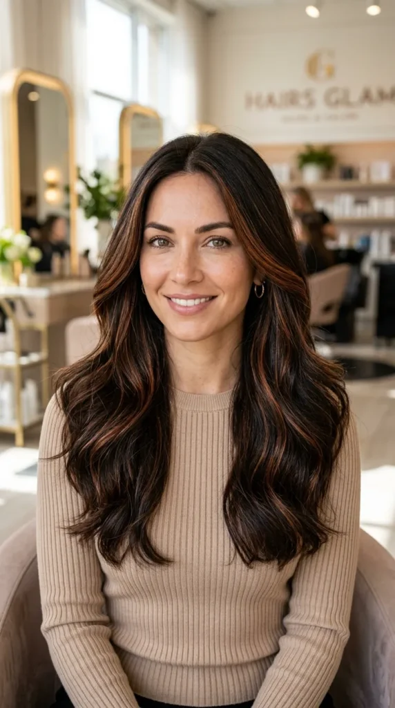  Copper Highlights on a Darker Base