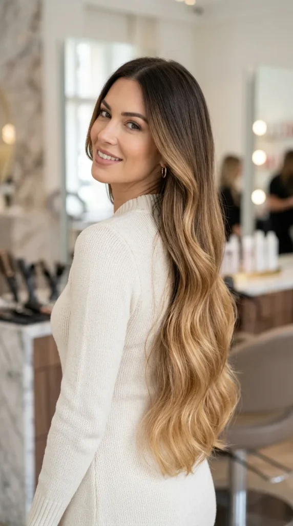 28 Ombre Hair Color Ideas for Dimensional Beauty 9 Ombre on Long Hair