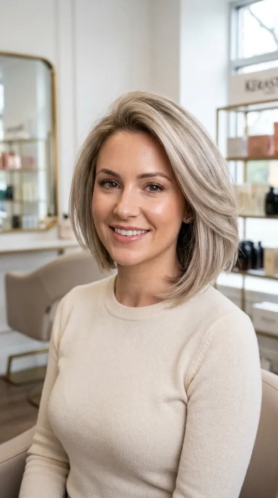  Asymmetrical Bob for Fine Hair Creating Fullness