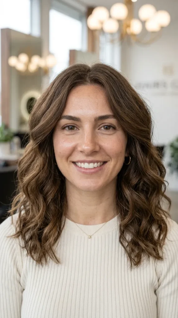  Italian Bob on Wavy Hair