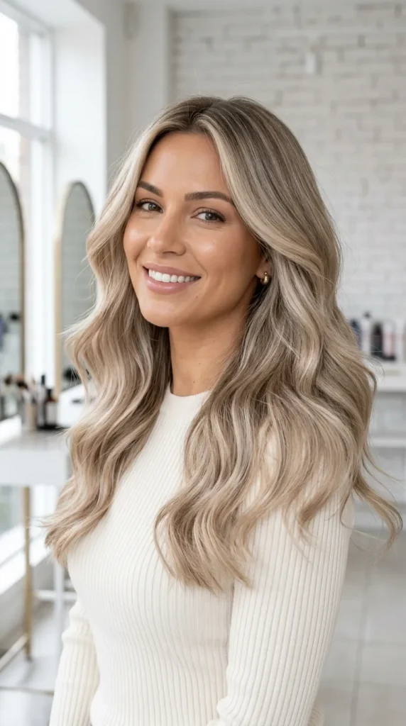 Ash Blonde for Warm Skin Undertones