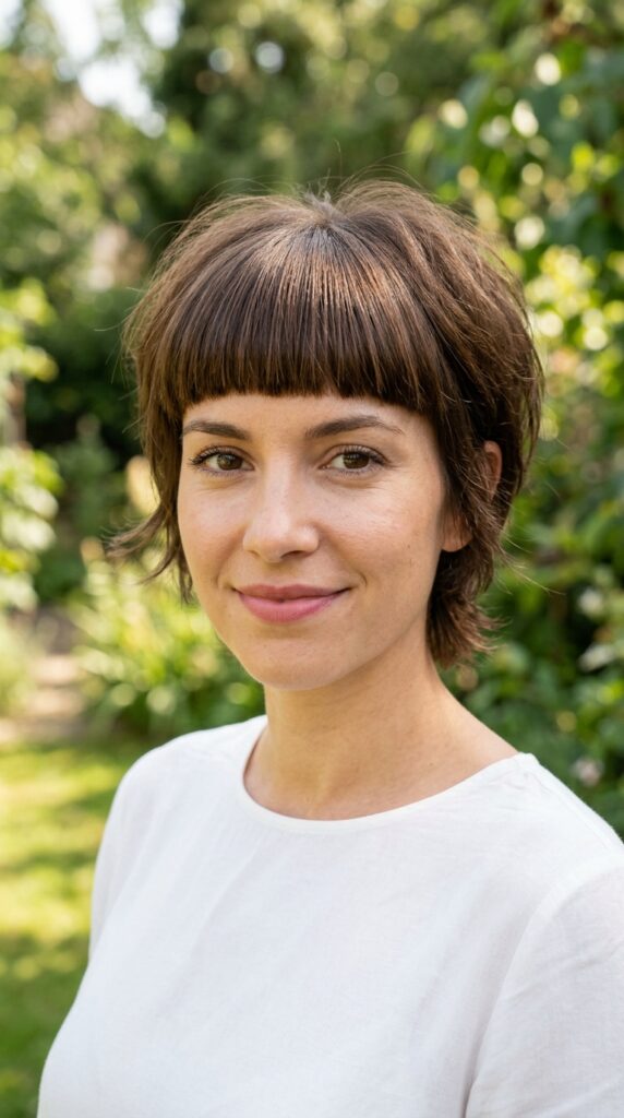 25 Long Pixie Cut Ideas That Feel Bold and Effortless 13 Long Pixie with Fringe