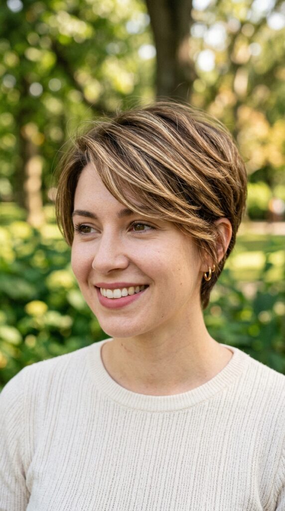 25 Long Pixie Cut Ideas That Feel Bold and Effortless 15 Long Pixie with Highlights