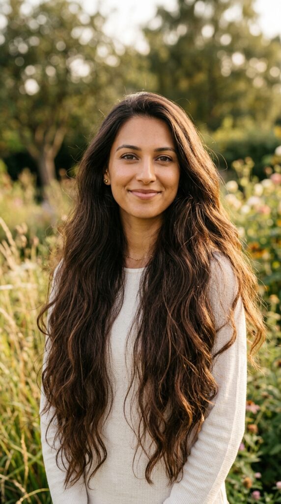 25 Espresso Hair Color Ideas That Feel Sophisticated 18 Espresso on Long Hair