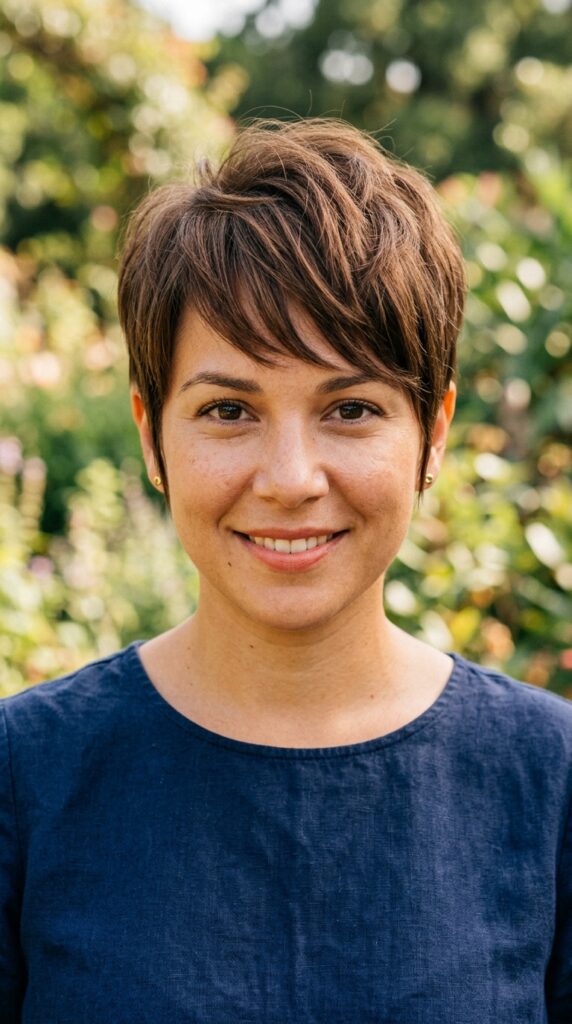 25 Long Pixie Cut Ideas That Feel Bold and Effortless 20 Long Pixie for Round Faces