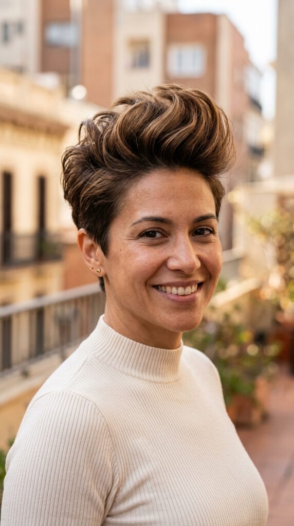 25 Long Pixie Cut Ideas That Feel Bold and Effortless 25 Long Pixie with Volume on Top