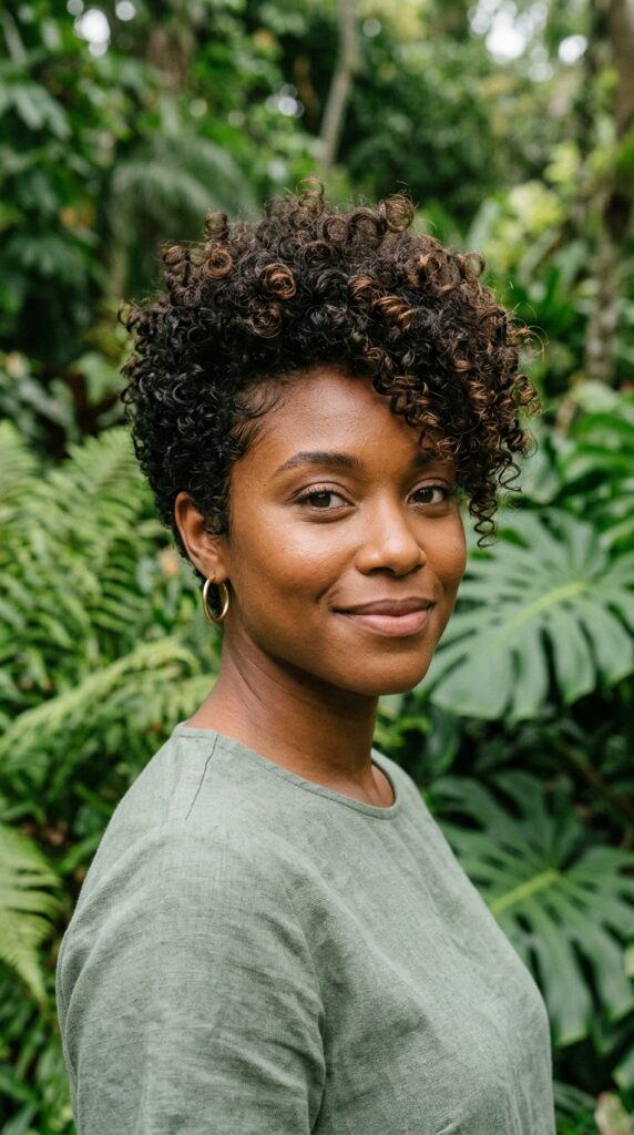 25 Long Pixie Cut Ideas That Feel Bold and Effortless 8 Long Pixie on Curly Hair