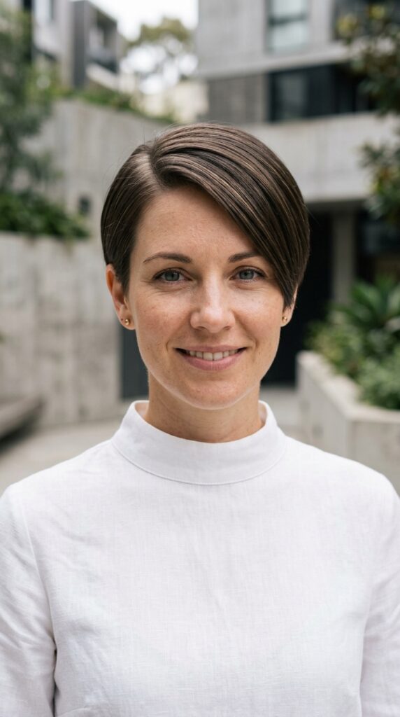 25 Long Pixie Cut Ideas That Feel Bold and Effortless 9 Long Pixie on Straight Hair