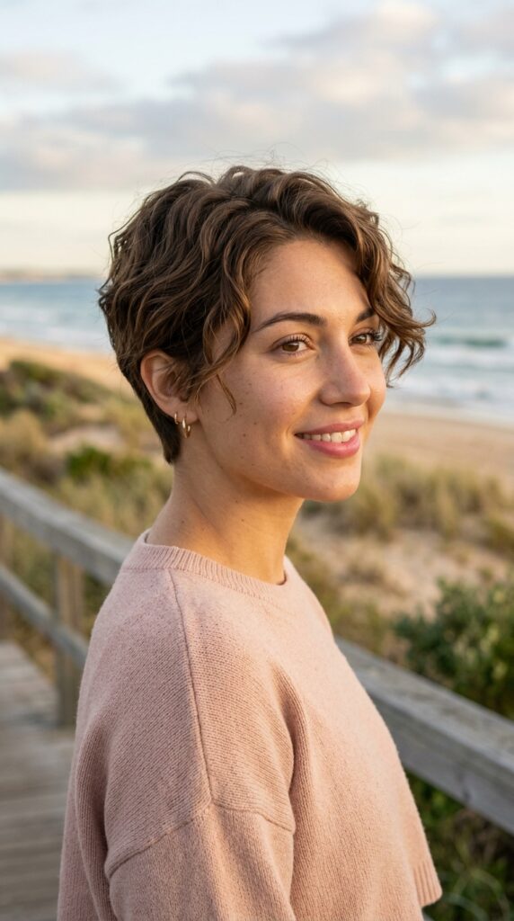 25 Long Pixie Cut Ideas That Feel Bold and Effortless 10 Long Pixie on Wavy Hair