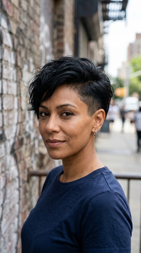 25 Long Pixie Cut Ideas That Feel Bold and Effortless 11 Undercut Long Pixie